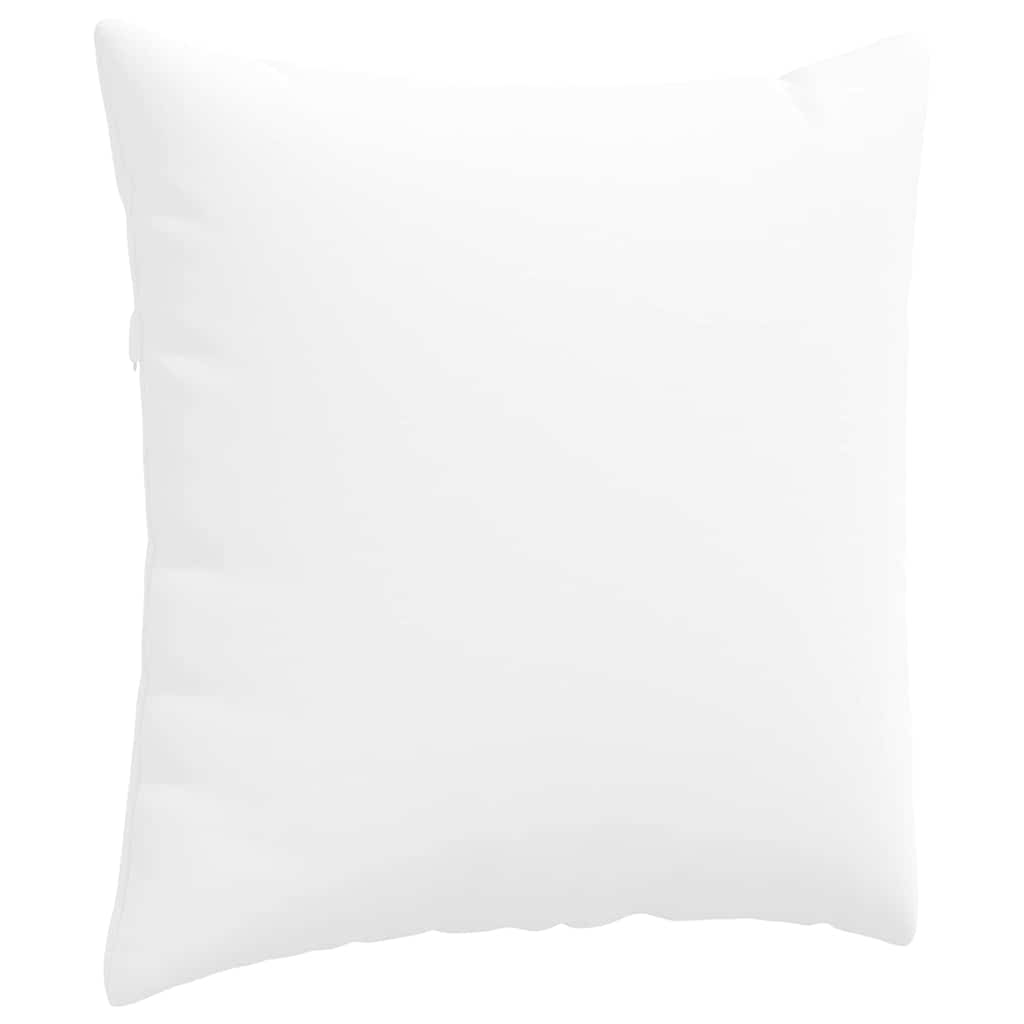 Sofa Pillows 2 pcs White 80 x 80 cm Fabric